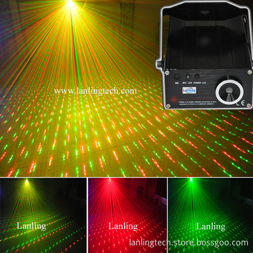 Mini Laser Light Show 12V (L66RGY)